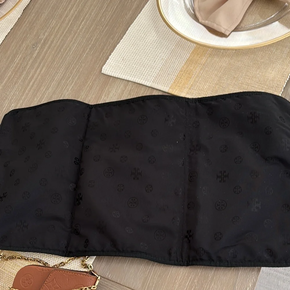 Tory Burch Black Diaper Tote Bag